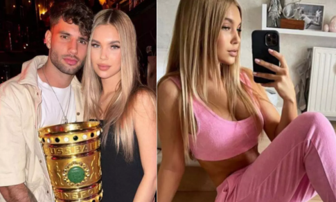 Hungarian beauty Penny Geschnak gains Instagram fame as Liverpool star Dominik S...