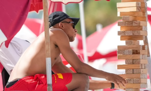 Kylian Mbappé enjoyed Miami vacation, enjoying beach activities