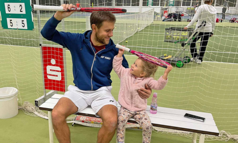 Albot believes having a daughter makes tennis less significant, bringing immense...